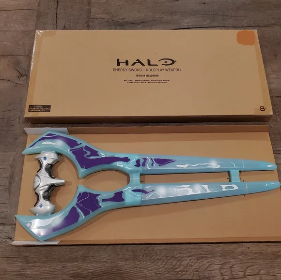 HALO ENERGY LIGHT UP ROLE PLAY WEAPON 373 INDUSTRIES XBOX JAZWARES WTC SWORD - Picture 1 of 2